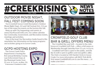 Fall Newsletter image
