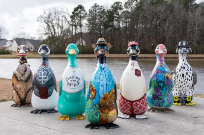 Goose Statues